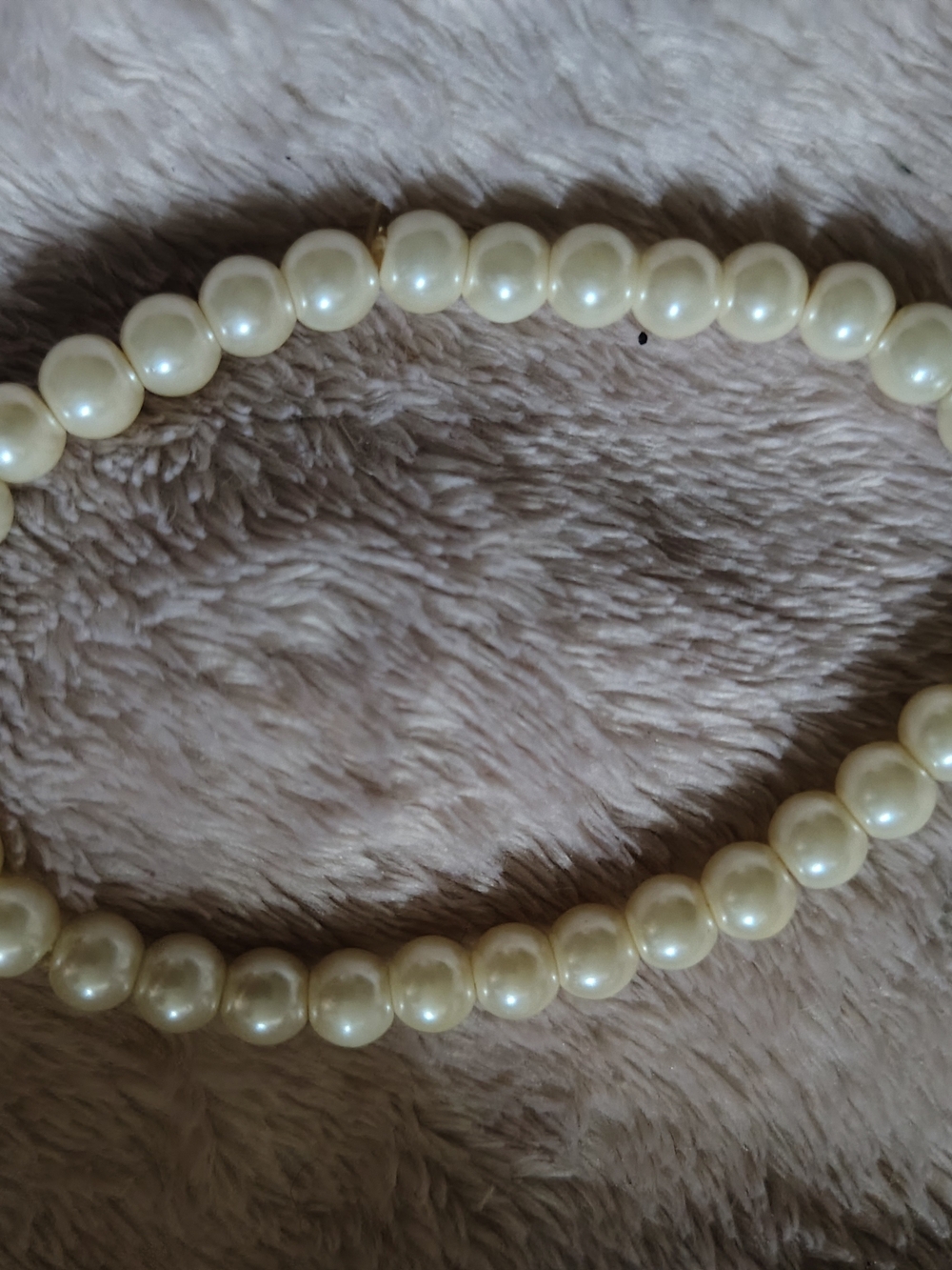🦪Vintage Cream Pearl Stretch Bracelet | 18" Expanded Elastic🦪